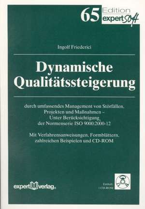 Dynamische Qualitätssteigerung de Ingolf Friederici