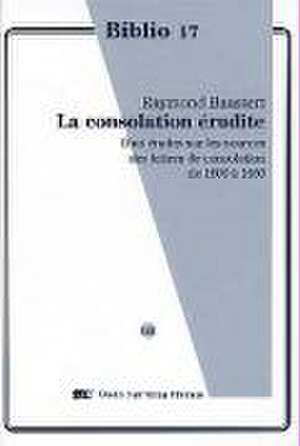 La consolation érudite de Raymond Baustert