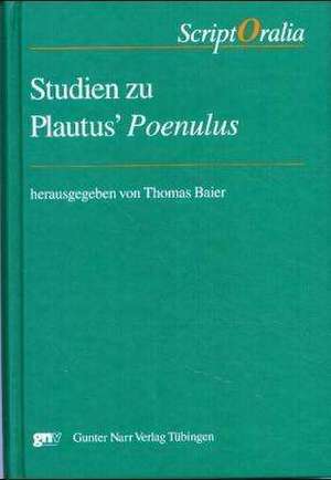 Studien zu Plautus' Poenulus de Thomas Baier