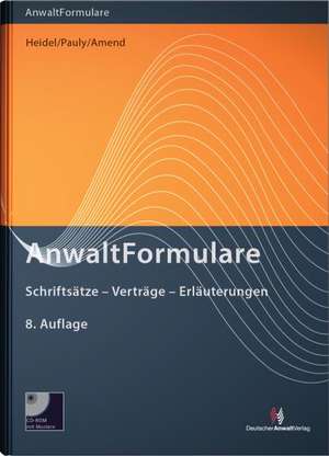 AnwaltFormulare de Thomas Heidel