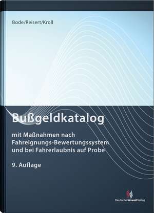 Bußgeldkatalog de Hans Jürgen Bode