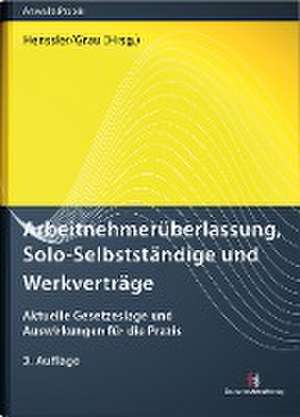 Arbeitnehmerüberlassung, Solo-Selbstständige und Werkverträge de Robert Bauer