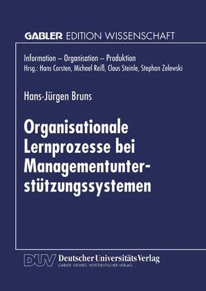 Organisationale Lernprozesse bei Managementunterstützungssystemen de Hans-Jürgen Bruns