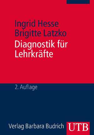 Diagnostik für Lehrkräfte de Ingrid Hesse