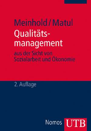 Qualitätsmanagement de Marianne Meinhold