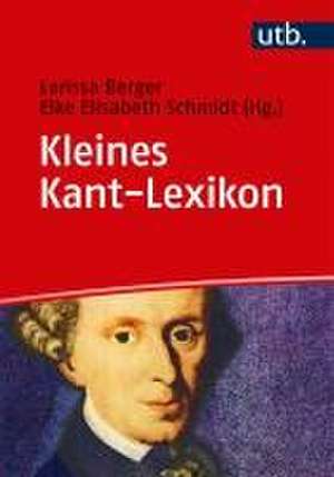 Kleines Kant-Lexikon de Elke Elisabeth Schmidt