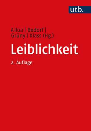 Leiblichkeit de Emmanuel Alloa