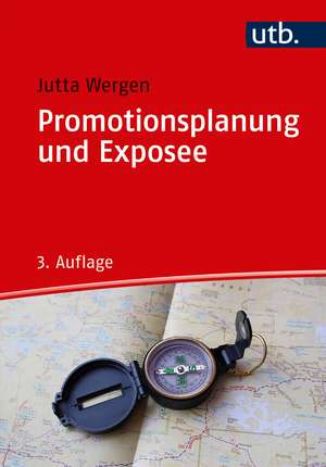 Promotionsplanung und Exposee de Jutta Wergen