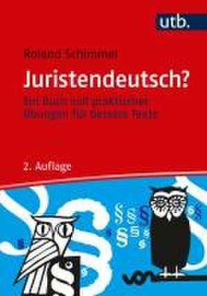 Juristendeutsch? de Roland Schimmel