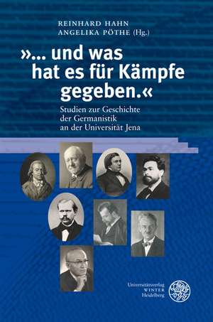 »... und was hat es für Kämpfe gegeben.« de Reinhard Hahn