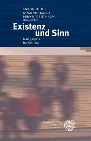 Existenz und Sinn de Anton Hügli