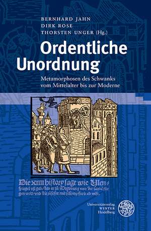 Ordentliche Unordnung de Bernhard Jahn