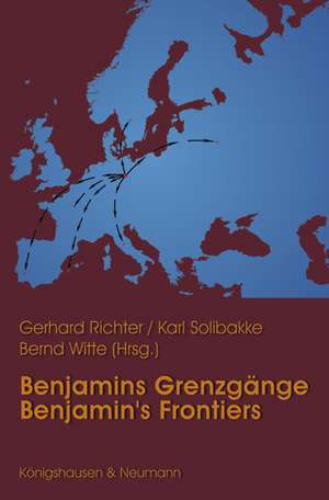 Benjamins Grenzgänge / Benjamins Frontiers de Gerhard Richter