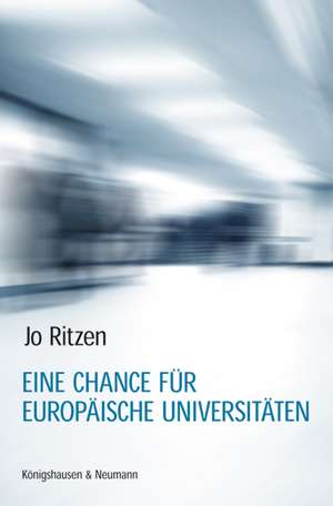 Eine Chance für europäische Universitäten de Jo Ritzen