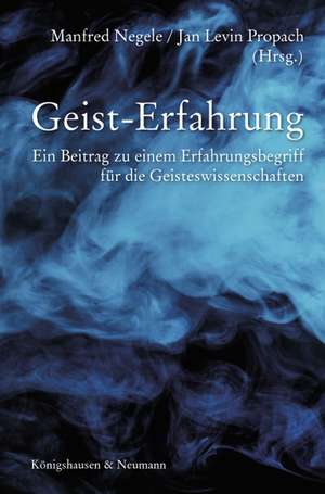 Geist-Erfahrung de Manfred Negele