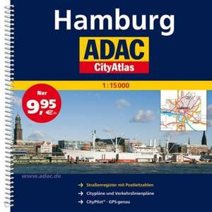 ADAC Cityatlas Hamburg 1:15 000