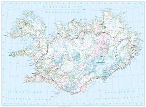 ADAC Länderkarte Island 1:600.000