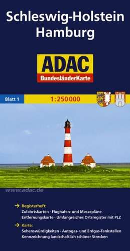 ADAC Bundesländerkte Dtschl. 1/Schl.-H.