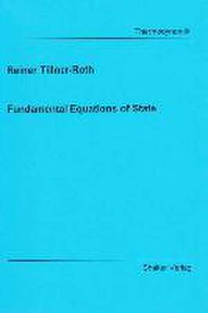 Fundamental Equations of State de Reiner Tillner-Roth