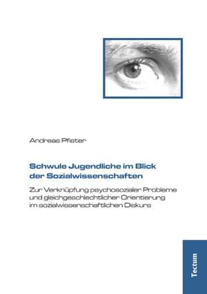 Schwule Jugendliche im Blick der Sozialwissenschaften de Andreas Pfister