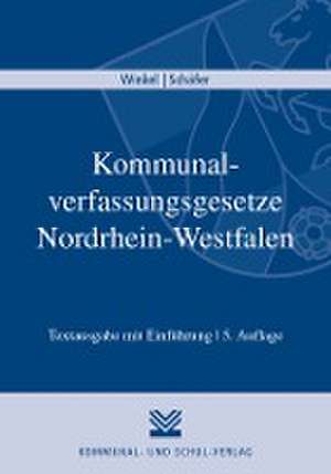 Kommunalverfassungsgesetze Nordrhein-Westfalen