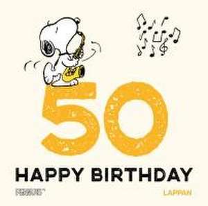 Peanuts Geschenkbuch: Happy Birthday zum 50. Geburtstag de Charles M. Schulz