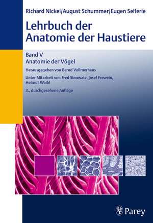 Lehrbuch der Anatomie der Haustiere de Bernd Vollmerhaus