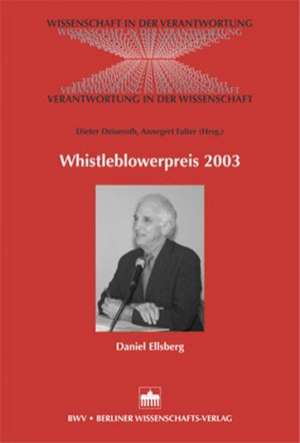 Whistleblowerpreis 2003 de Dieter Deiseroth