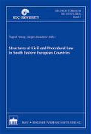 Structures of Civil and Procedural Law in South Eastern European Countries de Ansay Tugrul