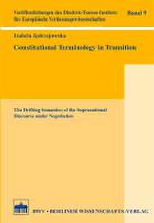 Constitutional Terminology in Transition de Izabela Jedrzejowska