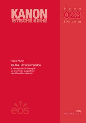 Sedes Romana impedita de Georg Müller