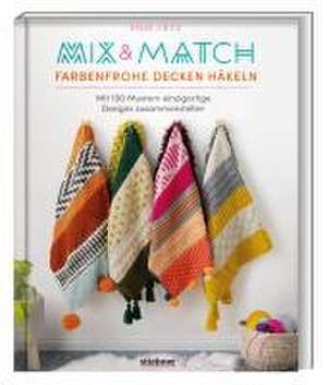 Mix & Match Farbenfrohe Decken häkeln de Esme Crick