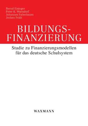 Bildungsfinanzierung de Bernd Eisinger