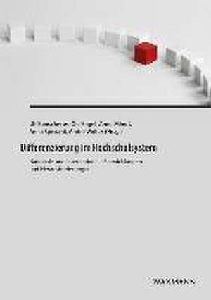 Differenzierung im Hochschulsystem de Ulf Banscherus