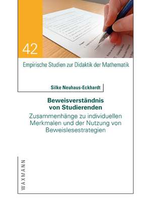 Beweisverständnis von Studierenden de Silke Neuhaus-Eckhardt