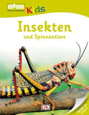 memo Kids. Insekten und Spinnentiere de Christa Hohendahl