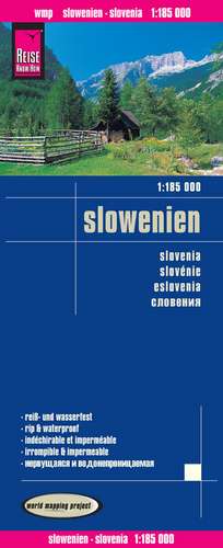 Reise Know-How Landkarte Slowenien / Slovenia (1:185.000)