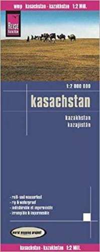 Reise Know-How Landkarte Kasachstan / Kazakhstan (1:2.000.000) de Reise Know-How Verlag Peter Rump