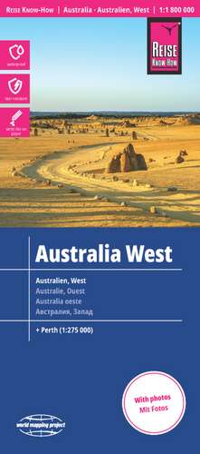 Reise Know-How Australien, West / Australia, West (1:1.800.000)