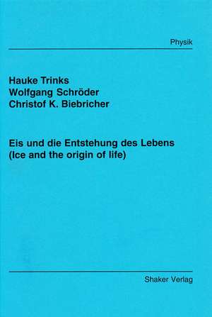 Eis und die Entstehung des Lebens de Hauke Trinks