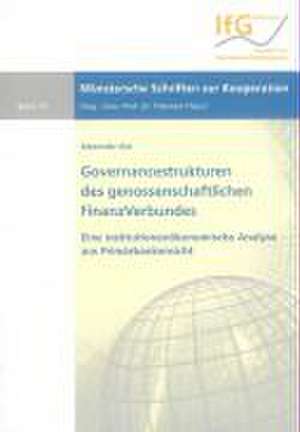 Governancestrukturen des genossenschaftlichen FinanzVerbundes de Alexander Eim