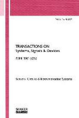 Transactions on Systems, Signals and Devices de Olfa Kanoun