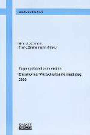 Tagungsband zum ersten Elmshorner Wirtschaftsinformatiktag 2009 de Hinrich Schröder