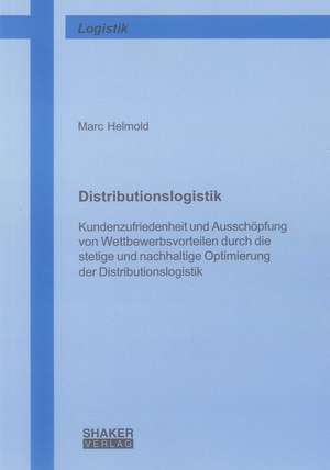 Helmold, M: Distributionslogistik