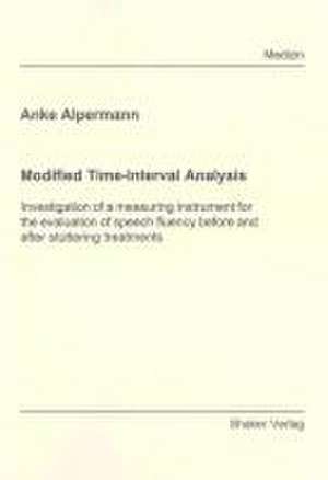 Modified Time-Interval Analysis de Anke Alpermann