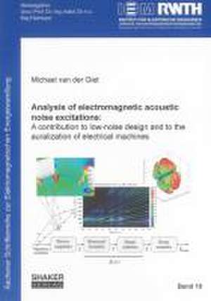 Analysis of electromagnetic acoustic noise excitations: de Michael van der Giet