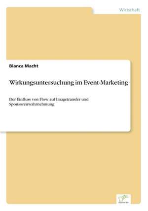 Wirkungsuntersuchung Im Event-Marketing: The Sea de Bianca Macht