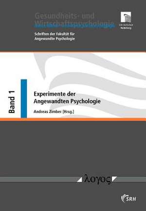 Experimente Der Angewandten Psychologie