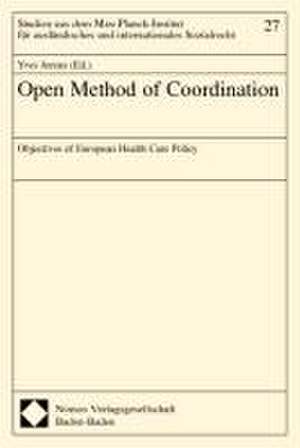 Open Method of Coordination de Yves Jorens