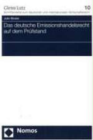 Das Deutsche Emissionshandelsrecht Auf Dem Prufstand: Gewinner Und Verlierer - Globale Finanzmarkte - Supranationale Organisationen - Job-Exporte de Julie Strube